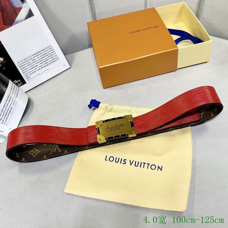 LV Belt 40mmX95-125CM 7D (418)